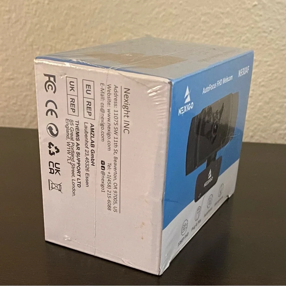 NEW NexiGo N930AF 1080P AutoFocus Webcam | FHD USB Camera w/ Mic | Plug & Play